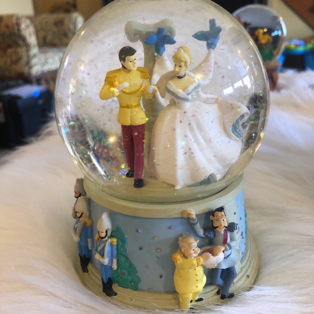 “A Dream is a Wish Your Heart Makes” Snow Globe